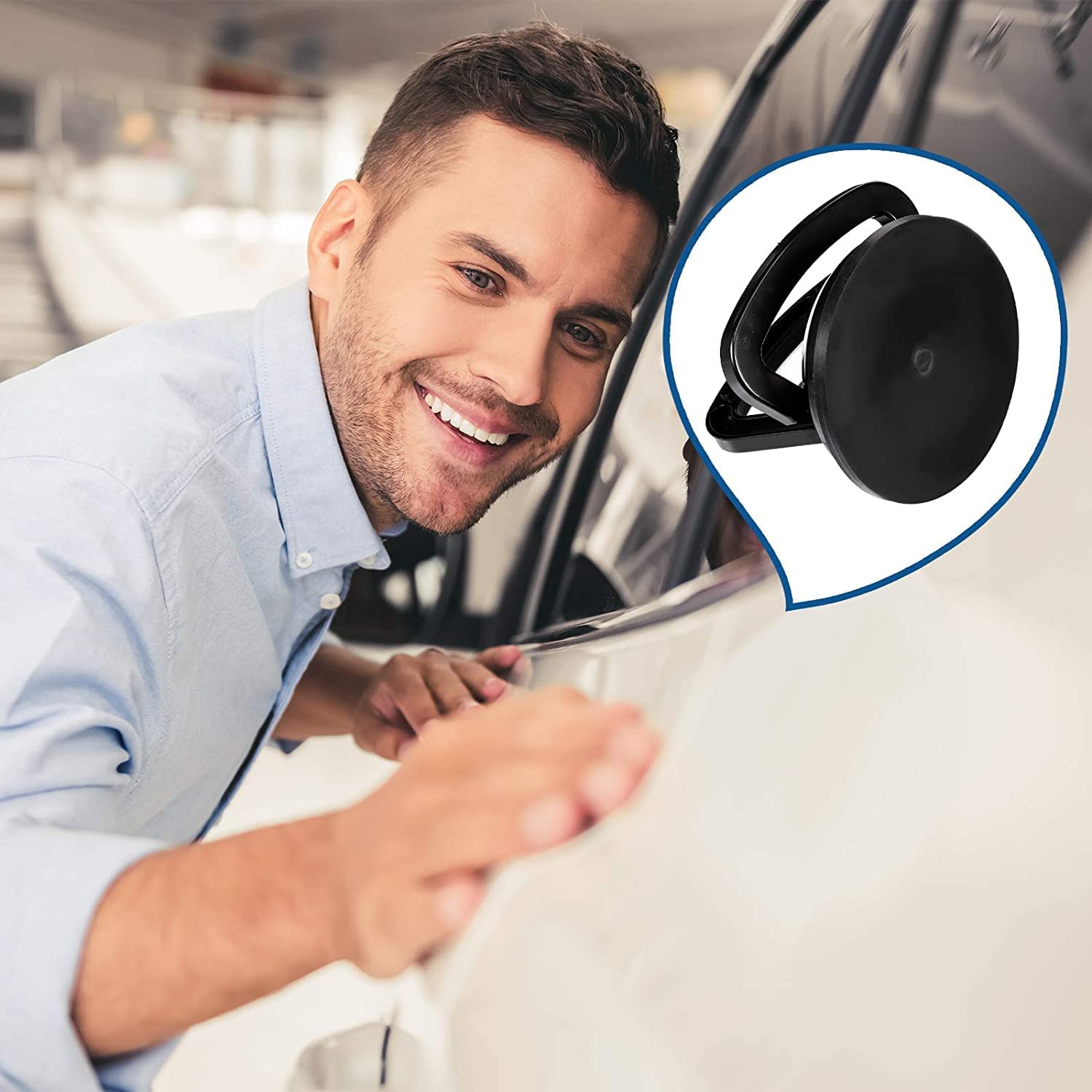 Dezzy Suction Cup Dent Puller Handle Lifter Car Dent Puller Big Remover for Car Dent Repair, Glass,Tiles, Mirror, Granite Lifting and Objects Moving  FROM INDIA (SAM) - View 4 of 5