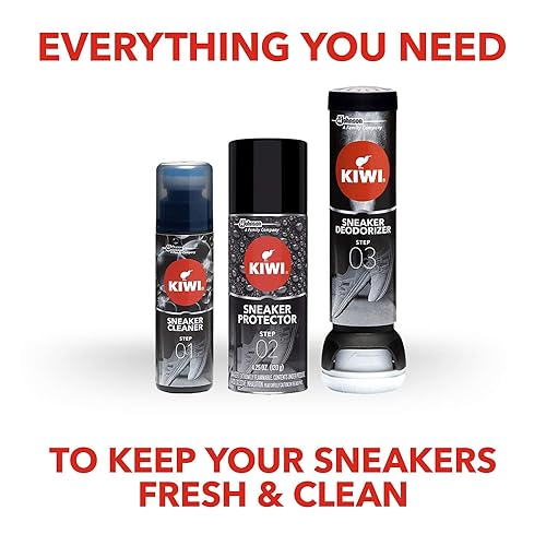 Kiwi Shoe Cleaner, Sneaker Cleaning Spray Foam for Dirt & Stains, Step 1, 75 ml (FROM INDIA) SAB - View 2 of 5
