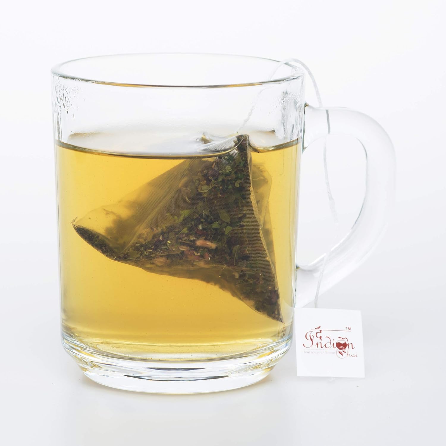 The Indian Chai – PCOS &amp; PCOD Tea 15 Pyramid Tea Bags, Helps with Acne, Facial Hair Growth, Scalp Hair Loss related to Hormonal Imbalance (FROM INDIA) SAB - View 3 of 7