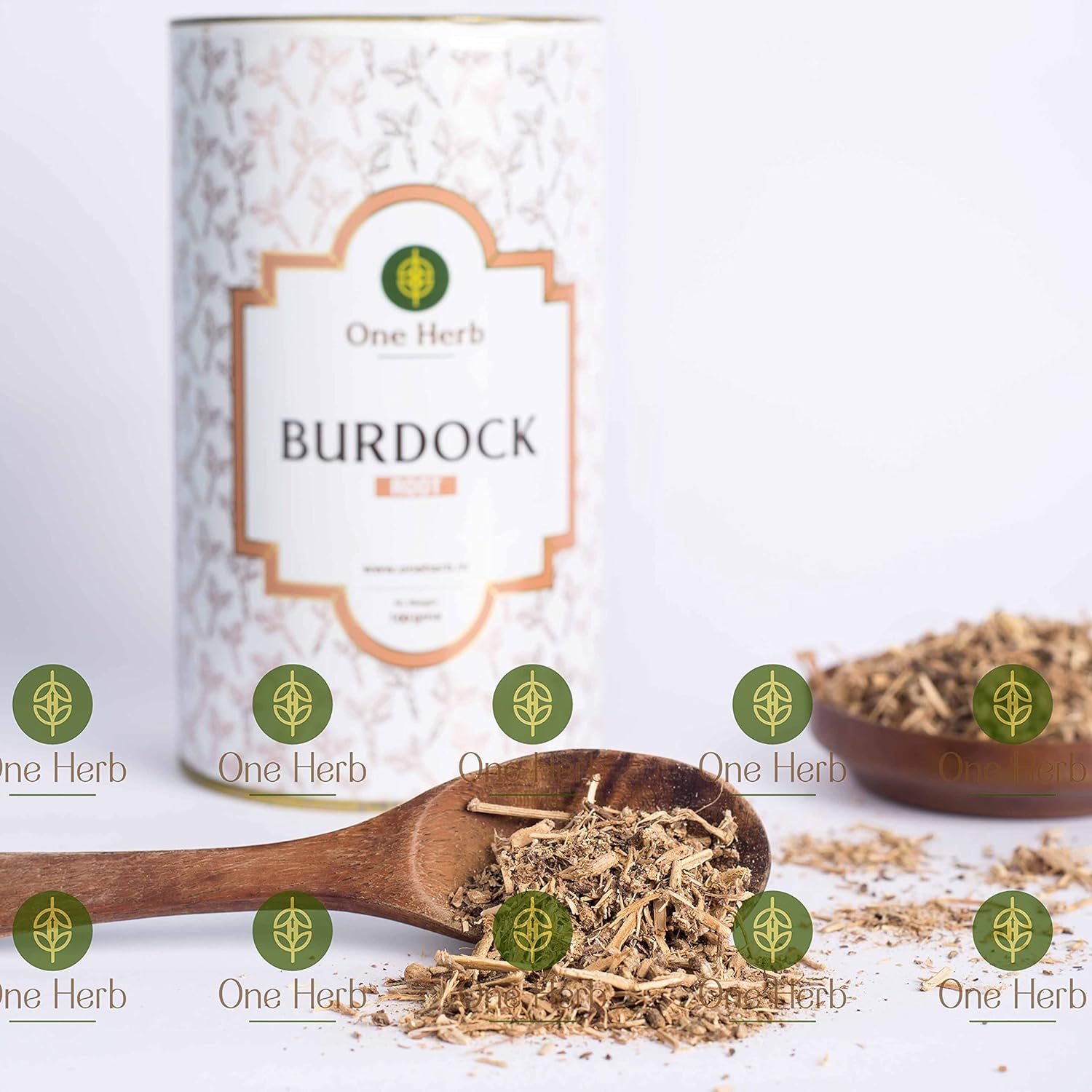 One Herb – Burdock Root Tea 100g | Powerhouse of Antioxidants | Good for Skin | High in Fibre | Herbal Tea (FROM INDIA) SAB - View 3 of 5