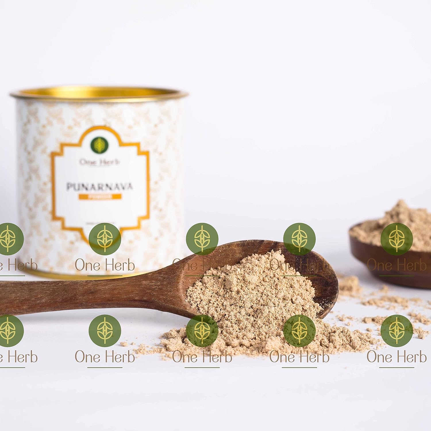 One Herb - Punarnava Powder 100g | Kapha Balancer | Detoxifier | Promotes Weight Loss | Liver Support (FROM INDIA) SAB - View 4 of 5