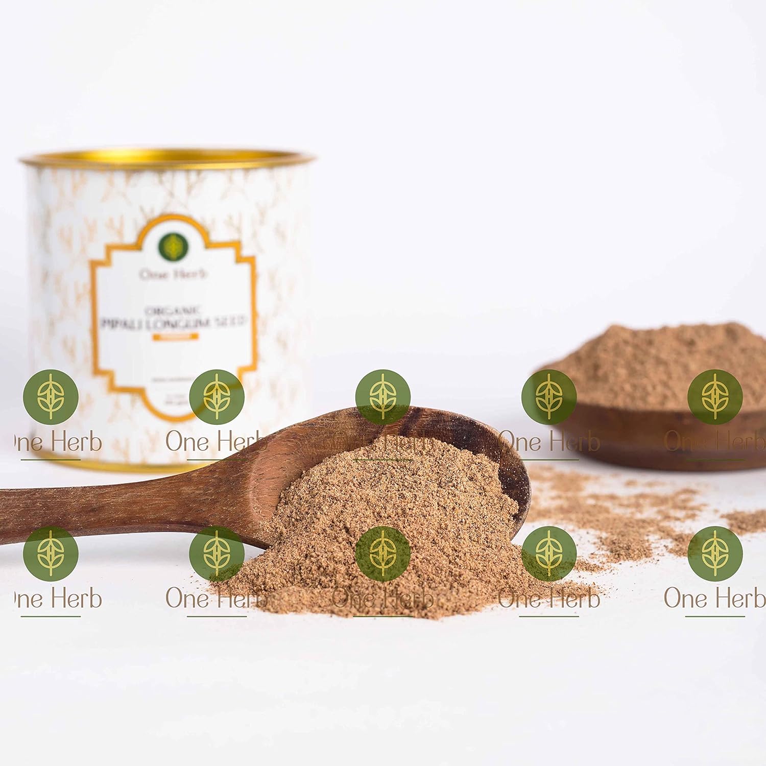 One Herb - Organic Pipalli Longum Powder 250g (Indian Long Pepper) for Digestion, Relieves Nasal Congestion, Alleviates PMS Cramps (FROM INDIA) SAB - View 5 of 5