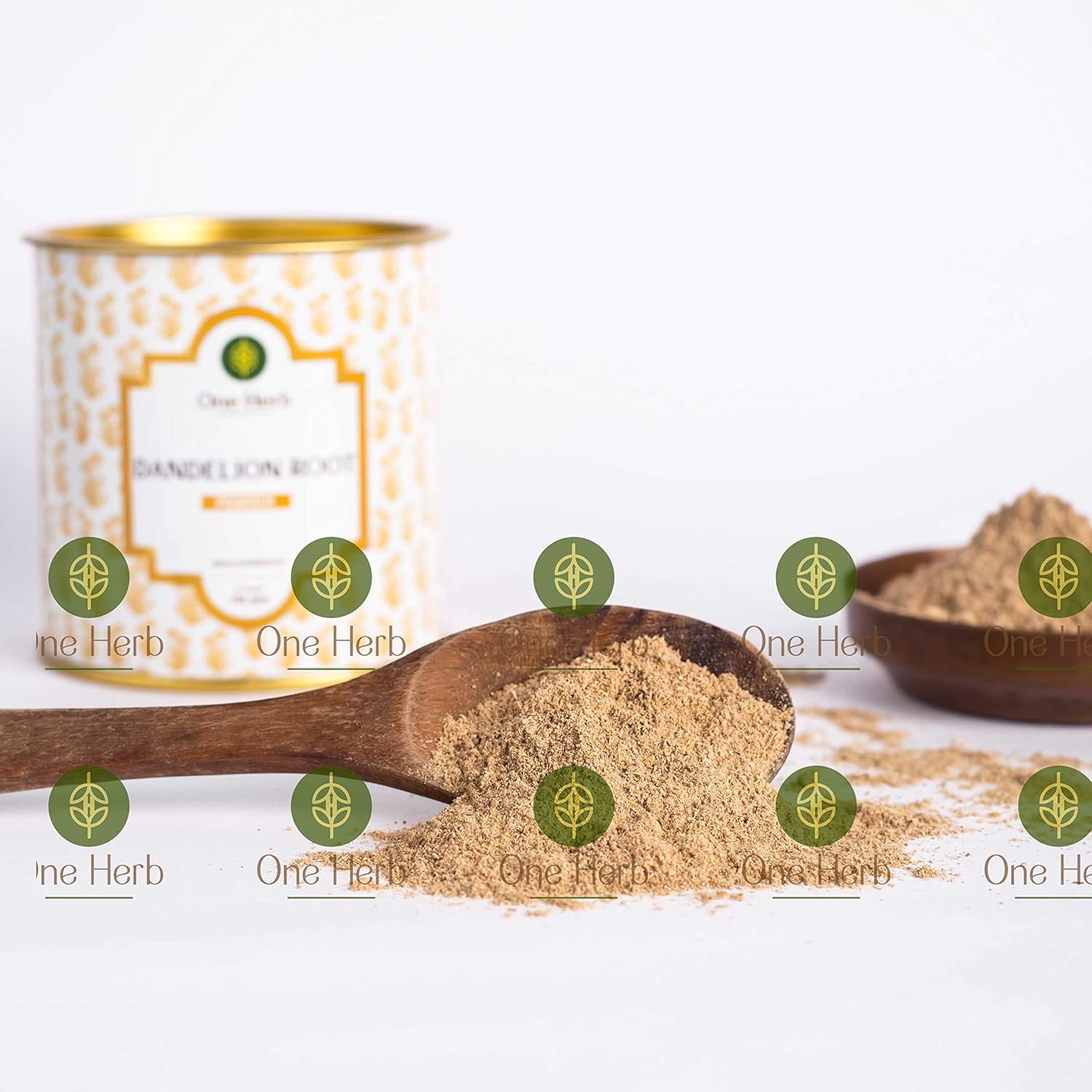 One Herb - Dandelion Root Tea Powder 100g, Rich in Nutrients, Supports Liver and Digestive Health, Helps Boost Immunity (FROM INDIA) SAB - View 3 of 5