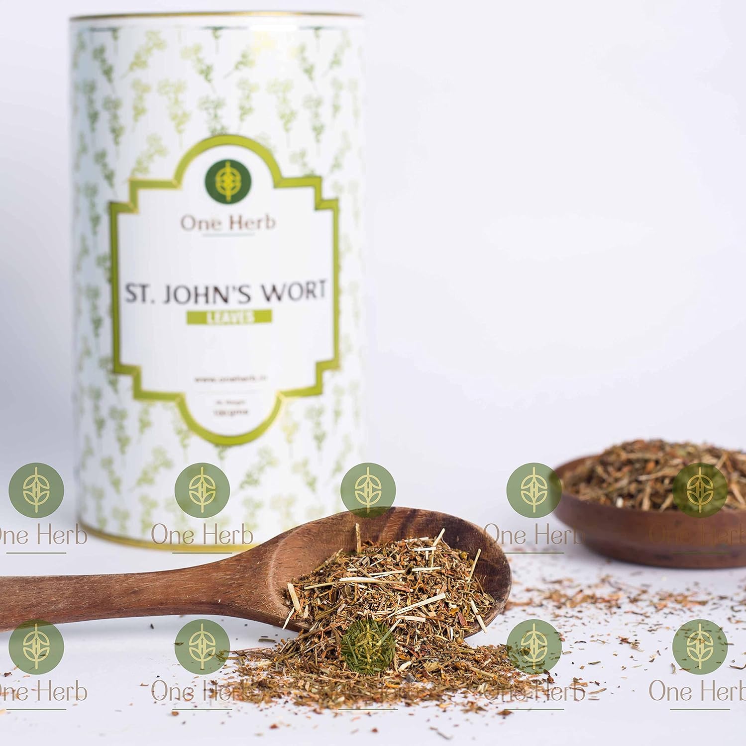 One Herb - St John's Wort Tea 100g | Superherb for Depression &amp; Anxiety, Improves Quality of Sleep, Calms Nerve (FROM INDIA) SAB - View 5 of 5