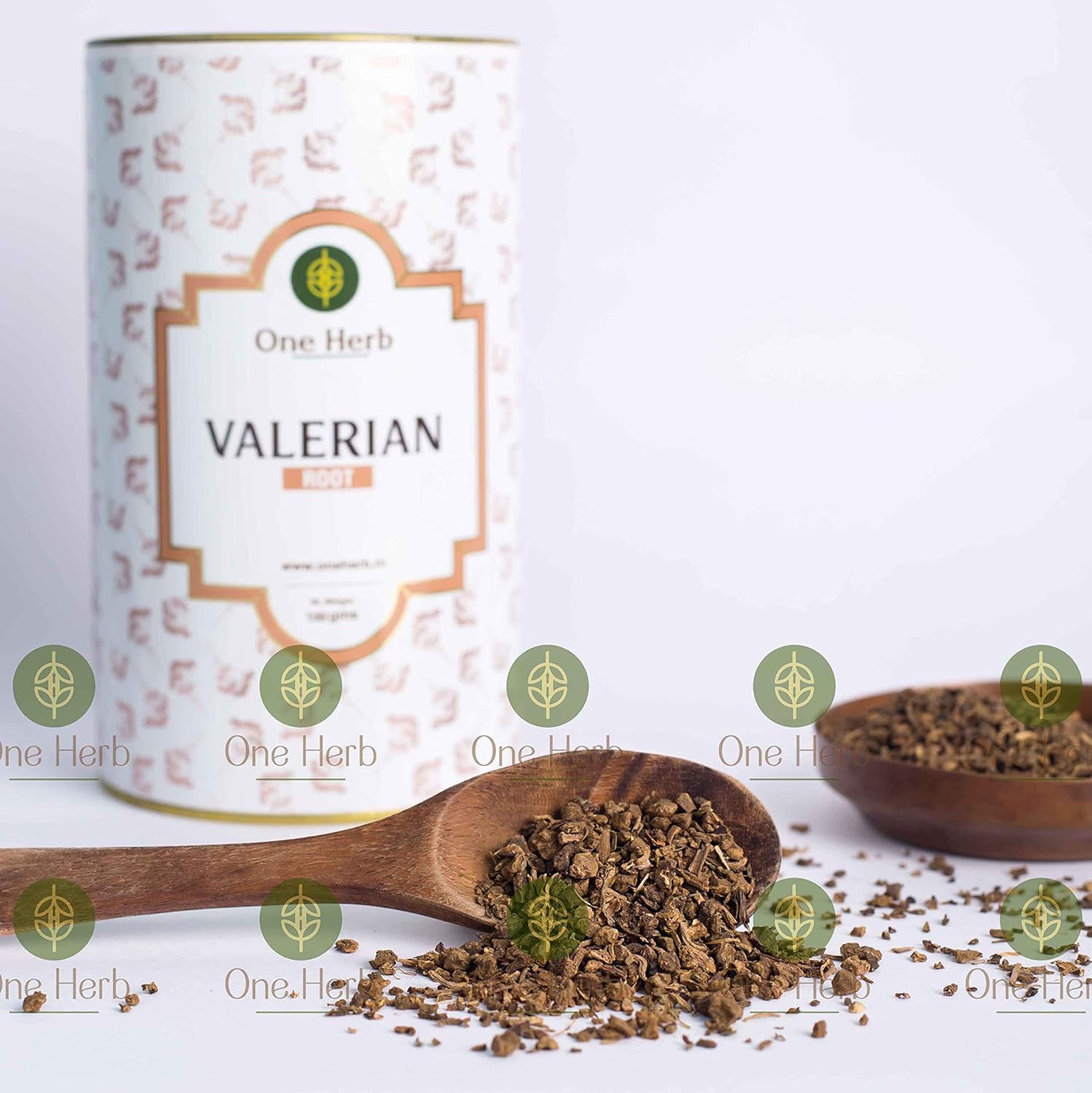 One Herb - Valerian Root for Tea 100g, Tranquil Bliss - Calming &amp; Soothing - for Relaxation, Restful Sleep, Anxiety Relief and Mental Clarity. (FROM INDIA) SAB - View 3 of 4