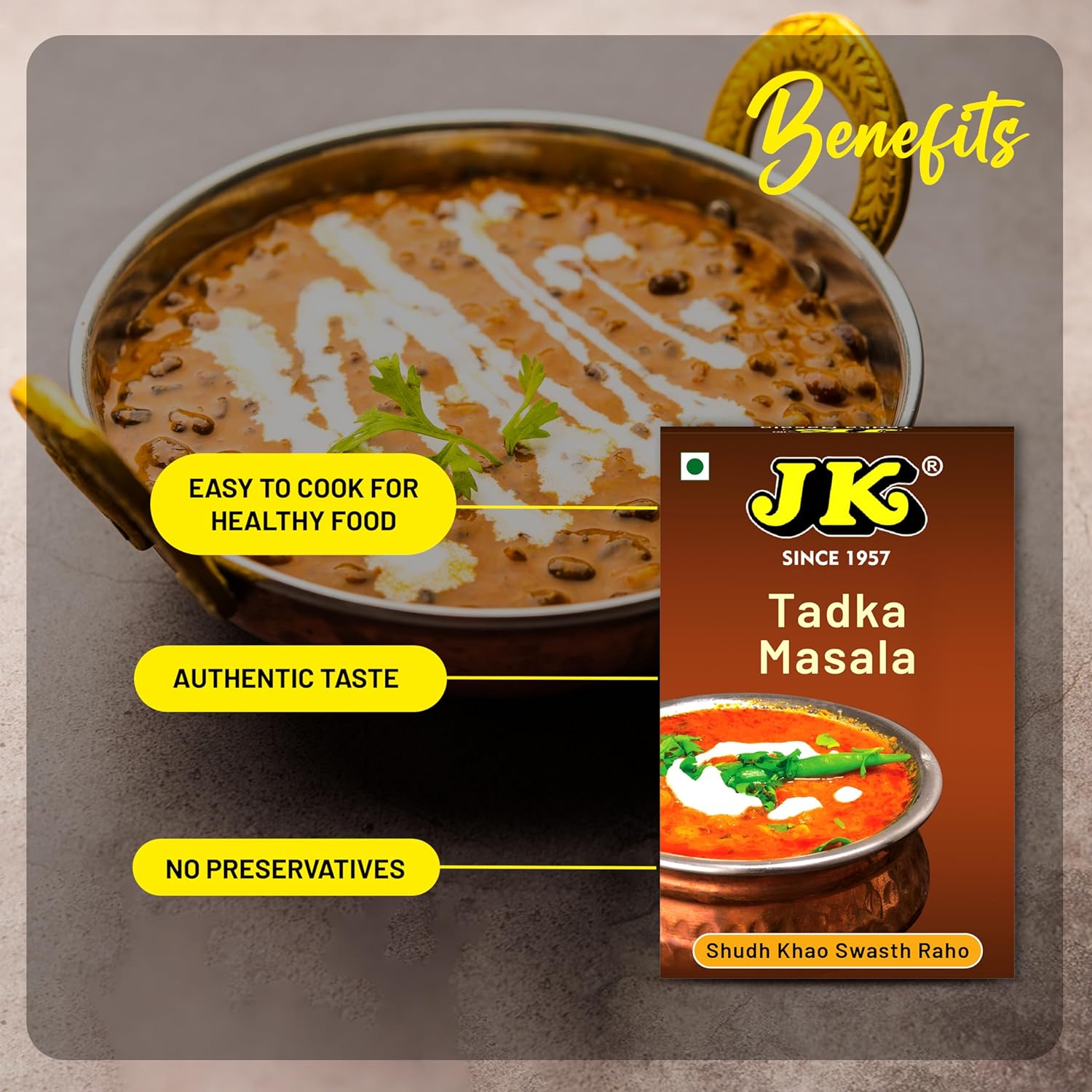 JK Tadka Masala, 100g FROM INDIA (SAM) - View 3 of 5