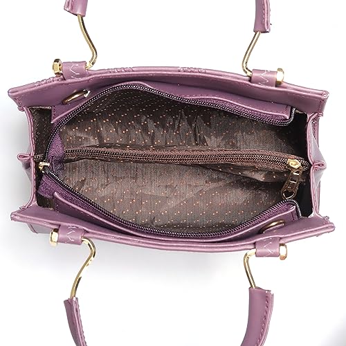 ROSS BROWN Synthetic Leather Women's Satchel Bag | Ladies Purse Handbag | Women bags -Mini FROM INDIA (SAM) - View 2 of 5