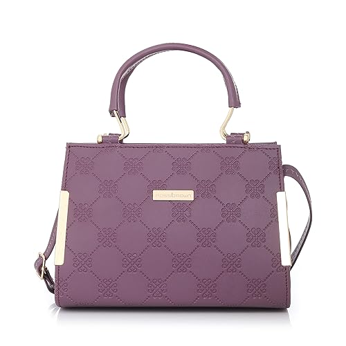 ROSS BROWN Synthetic Leather Women's Satchel Bag | Ladies Purse Handbag | Women bags -Mini FROM INDIA (SAM) - View 5 of 5
