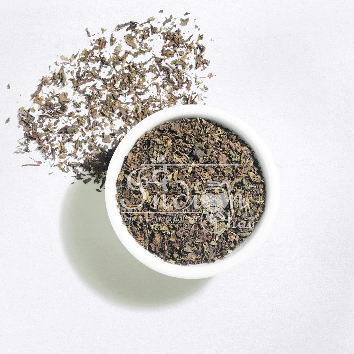 The Indian Chai – Organic Spearmint Tea 15 Pyramid Tea Bags for PCOD &amp; PCOS, Helps in Hormonal Imbalance &amp; Facial Hair &amp; Acne, Caffeine Free Herbal Tea (FROM INDIA) SAB - View 3 of 6
