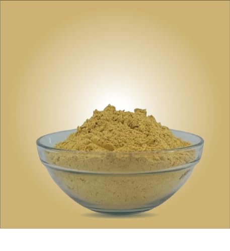 Ubtan Face and Body Pack by mi nature | Turmeric, Barley, Chickpeas, Neem, sandalwood, Mograflower, Saffron and Rose Petal | Remove Acne | | 227g (8 oz.) (0.5 lb) | from India - View 2 of 3