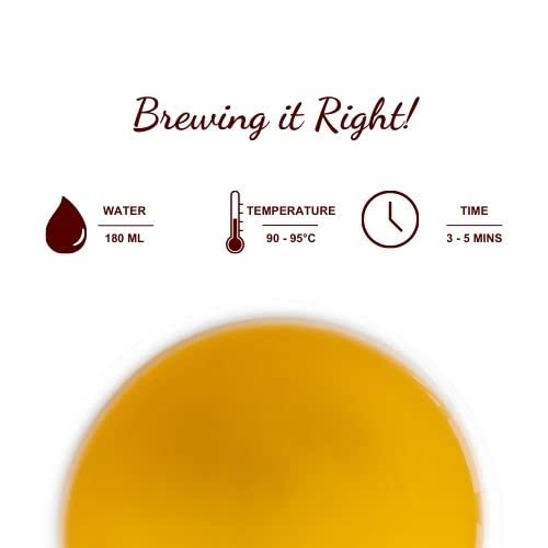 Premiers Tropical Delight, Green Tea Infusions with Mango Flavour, Loose Leaf Tea with Real Ingredients, 100 Gms, 50 Cups, Low Caffeine Tea and Herbs (FROM INDIA SAB) - View 4 of 6