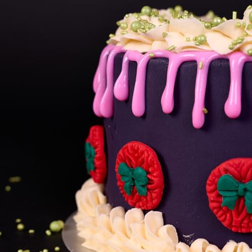 Confect Drips for Cake Decoration Edible Matt Color for Decorating Cake Hot Hot Pink 100 ml Pack of 1 (FROM INDIA SAB) - View 2 of 5