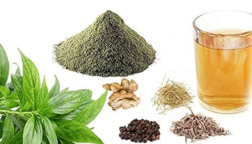 Neotea Nilavembu Kudineer | Green Chirata Kirayta Andographis paniculata Powder | Kirayta Andographis paniculata | 200 GM Pack of 1 - View 3 of 3