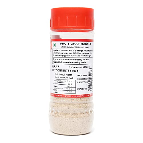 Roopak's Pik-n-Pay- Fruit Chat Masala 100g - View 2 of 2