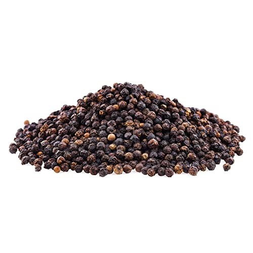 looms &amp; weaves - Premium Single origin Tellichery Special Extra Bold Black Peppercorns Whole - 100 gm (in GLASS JAR) - View 4 of 4