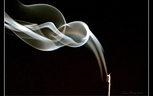 Suvasane Kasturi Fragrance Pure Natural Agarbatti (No Added Chemicals), 4 Packs of 6 Sticks Each, Brown 9" Sticks in Transparent Square Box - View 4 of 4