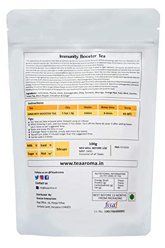 Tea Aroma - Detox Ayurveda &amp; Immunity Booster Combo, 100 Gm Each(Pack of 2)(FROM INDIA SAB) - View 7 of 7