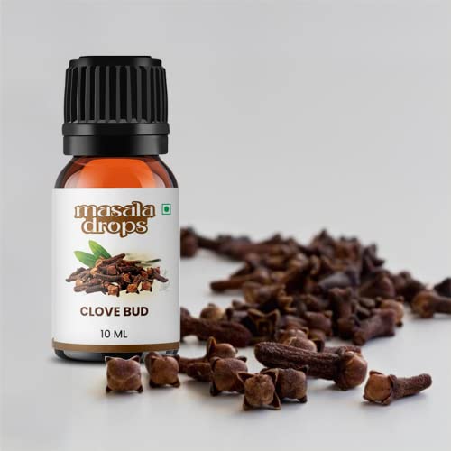 Masala Drops Aromatic Clove - 10 ML | Pure &amp; Natural | For Cooking, Milk Tea, Green Tea, Black Tea, Lemon Tea, Kadha and Herbal Juices (Pack of 1) - View 3 of 3