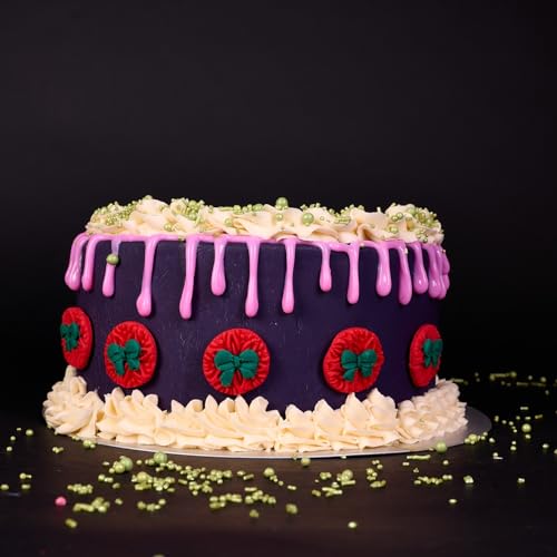 Confect Drips for Cake Decoration Edible Matt Color for Decorating Cake Hot Hot Pink 100 ml Pack of 1 (FROM INDIA SAB) - View 4 of 5