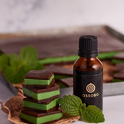 Ossoro Peppermint OS, 30ml, Oil Soluble Essence for Confectionery, Baking/ Glass Bottle - View 3 of 3