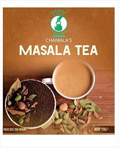 chaiwala ki chaipatti Haritima Masala Flavoured Tea | Rich &amp; Aromatic Indian Spices Blends | Premium Assam Tea | Refreshing &amp; Energizing | Flavor Masala Chai | Black Tea | 250G (FROM INDIA SAB) - View 2 of 5