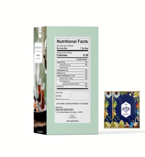 Agri Club Ashwagandha Herbal Infusion Tea 20 Herbal Tea Bags, Immunity Booster, Desi Kahwa for Detox and Weight Loss - View 2 of 2