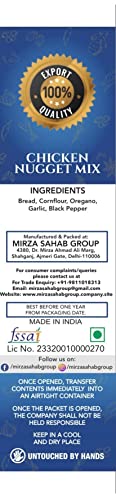 Mirza Sahab Chicken Nuggets Mix Masala to make Chicken Nuggets (Pack of 6 x 150g) - View 2 of 2