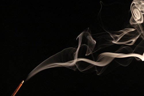 Suvasane? Rose Fragrance Pure Natural Agarbatti with no Charcoal, No Added Chemicals, Natural and Herbal, 24 Sticks, Reddish Brown 9" Sticks in Jute Ba - View 4 of 4