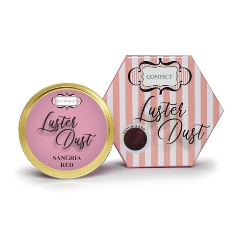 Confect - Luster Color Dust - Sangria Red - 5Gms (FROM INDIA SAB) - View 5 of 8