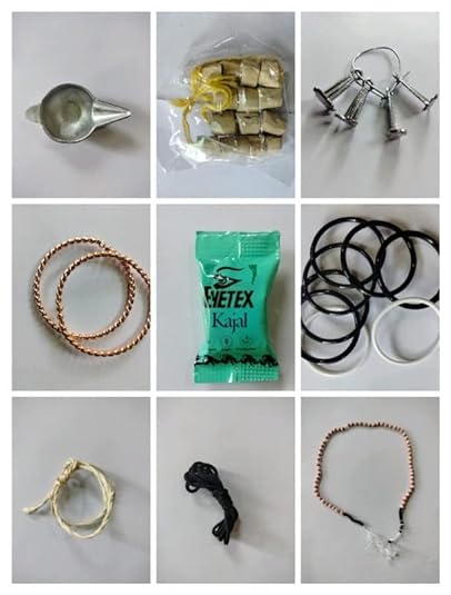 VS Products New born babies vasambu bangle full combo pack of 9 items (Pack of 1 set) - View 3 of 4