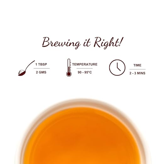 Premiers Passion Punch, Green Tea Infusion with Passion Fruit Flavour, Loose Leaf Tea with Spices, 125 Gms, 62 Cups, Low Caffeine Tea &amp; Herbs (FROM INDIA SAB) - View 4 of 5