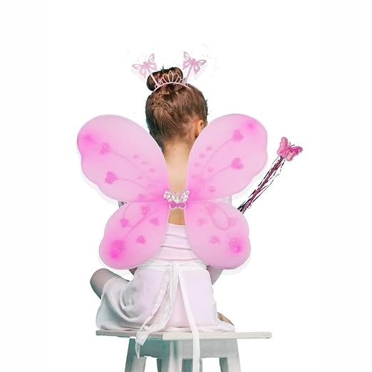 Royals Fairy Butterfly Wings for Baby Girl AngelMIX COLOUR 6 SET - View 3 of 7