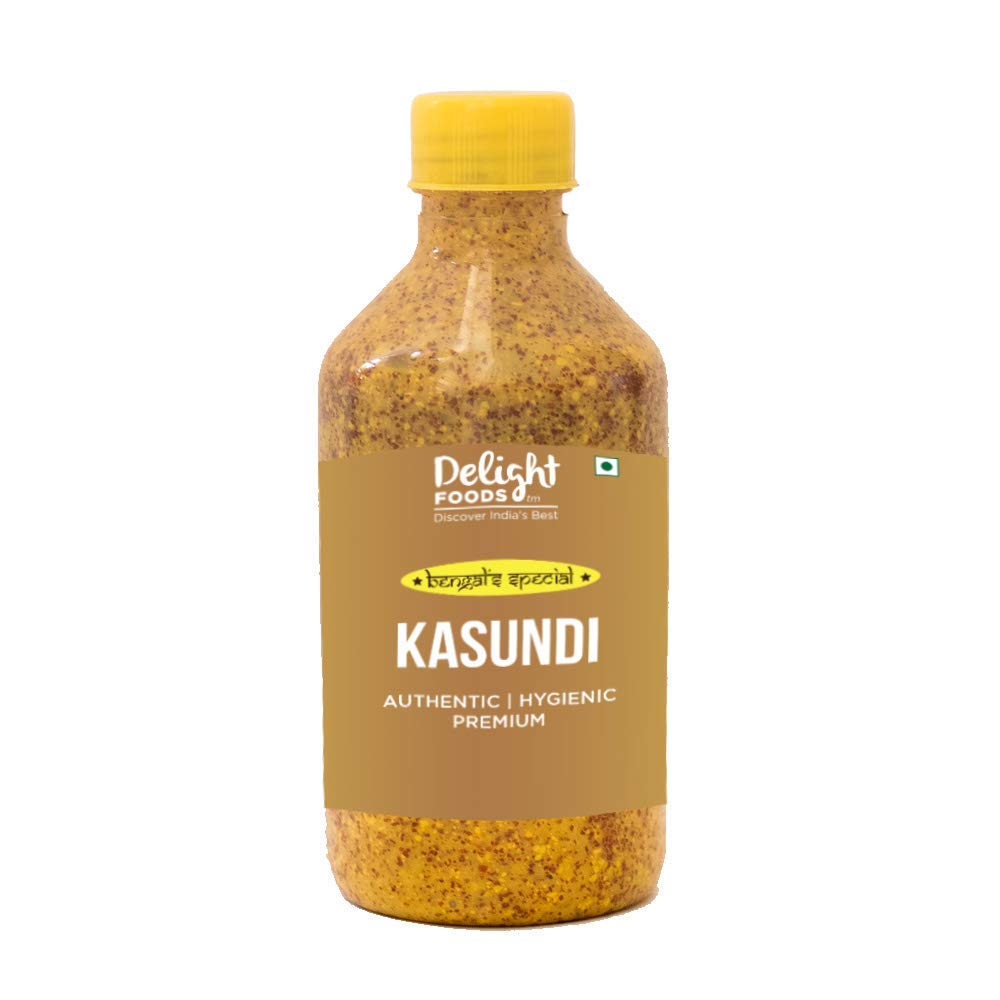Delight Foods Bengali Kasundi | Mustard Sauce (Kasundi 400g x 4)FROM INDIA(SAM) - View 2 of 3