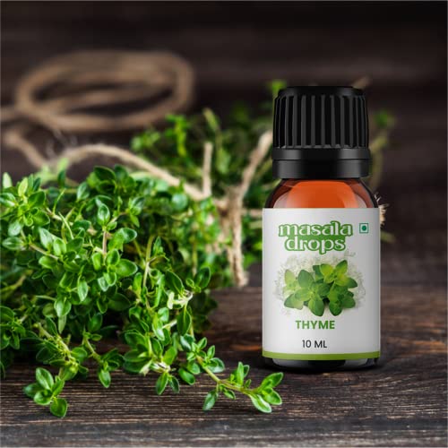 Masala Drops Aromatic Thyme - 10 ML | Pure &amp; Natural | For Continental cuisine, Marination, Seasoning, Salads, Shakes and Smoothies (Pack of 1) - View 2 of 3