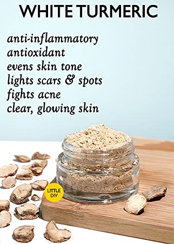 VS Products White Turmeric Root Powder, 150g, Kichilli Kilangu Root Powder, Poolankilangu Powder, Zeodary Powder, Curcuma Zedoaria Powder, Kapur kachri Powder, Spiked Ginger Lily Powder (pack of 1 x 100g, pack of 1 x 50g) - View 3 of 5