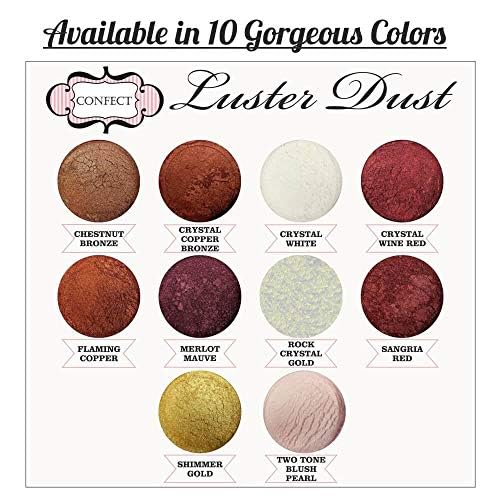 Confect - Luster Color Dust - Sangria Red - 5Gms (FROM INDIA SAB) - View 2 of 8