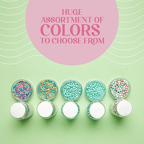 Confect Fusion Mashup Sprinkles FM Multipack 26 100 gms for Cake Cupcake Décor (FROM INDIA SAB) - View 2 of 8