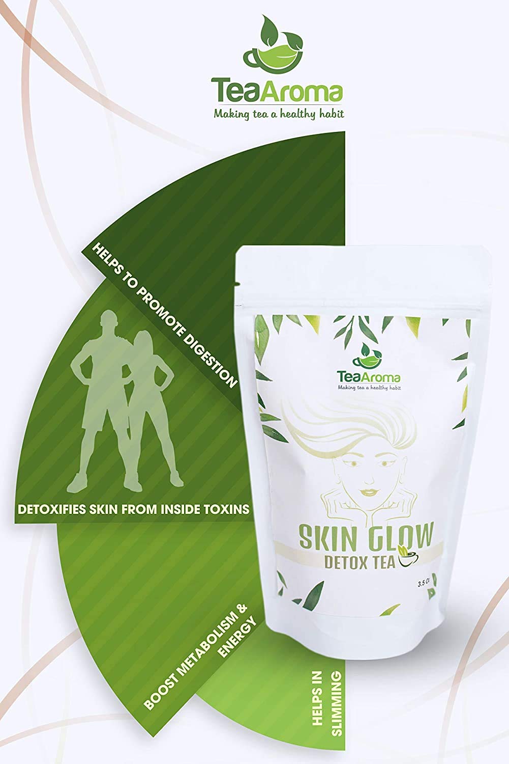 Tea Aroma - Detox Ayurveda &amp; Immunity Booster Combo, 100 Gm Each(Pack of 2)(FROM INDIA SAB) - View 3 of 7