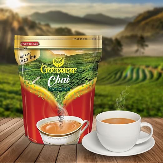 GOODRICKE Chai CTC Leaf Tea - 1kg Pack | Loose Leaf (FROM INDIA SAB) - View 4 of 5
