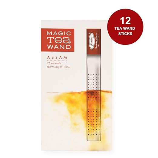 Premiers Assam Tea, Premium Black Tea, Single Origin Tea, Leaf Tea in Magic Tea Wands, 12 Wands, 30 Gms, Garden Fresh Tea, Full-Bodied, Robust and Malty Taste, Tea Stick Infuser in a White Box (FROM INDIA SAB) - View 2 of 7