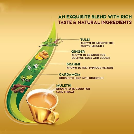 Barak Tasty Tea Assam (25gm) | Natural Loose Leaves | Refresh With Burst of Mint | Calming Tea, Relieves Soothing Sleep Tea for Stress and Anxiety |Power of Real Tulsi | Pack of 60 (FROM INDIA SAB) - View 3 of 4