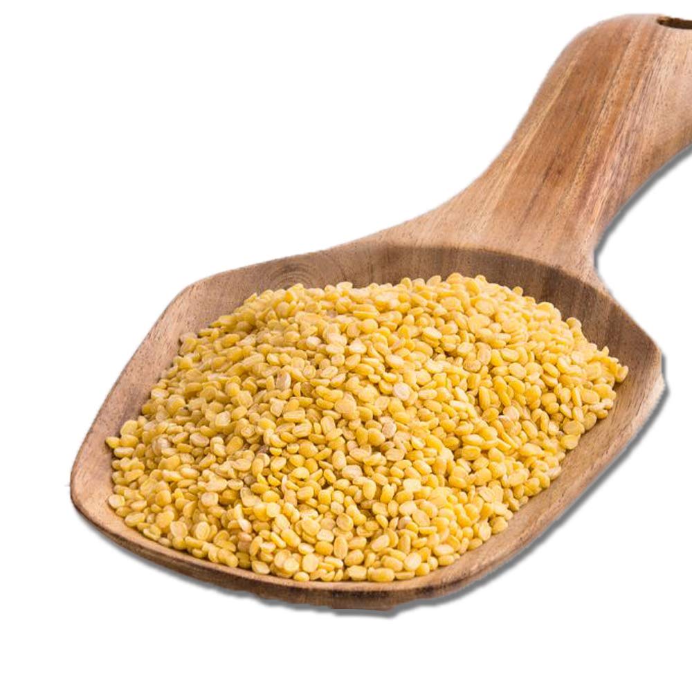 Delight Foods Premium Bengali Sona Moong Daal - 400gm (Set of 2 Packets - Each of 200gm)  FROM INDIA (SAM) - View 3 of 3