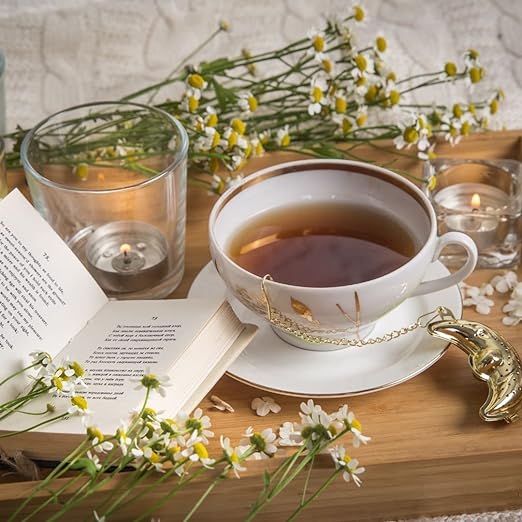 chaiwala ki chaipatti HaritimaRose Flavoured Tea|Grade A - Rose Petals Infused With Assam Tea Leaves|Premium Gulaab Chai Patti|Refreshing&amp;Aroma Of Rose Tea Powder|250G (FROM INDIA SAB) - View 5 of 6
