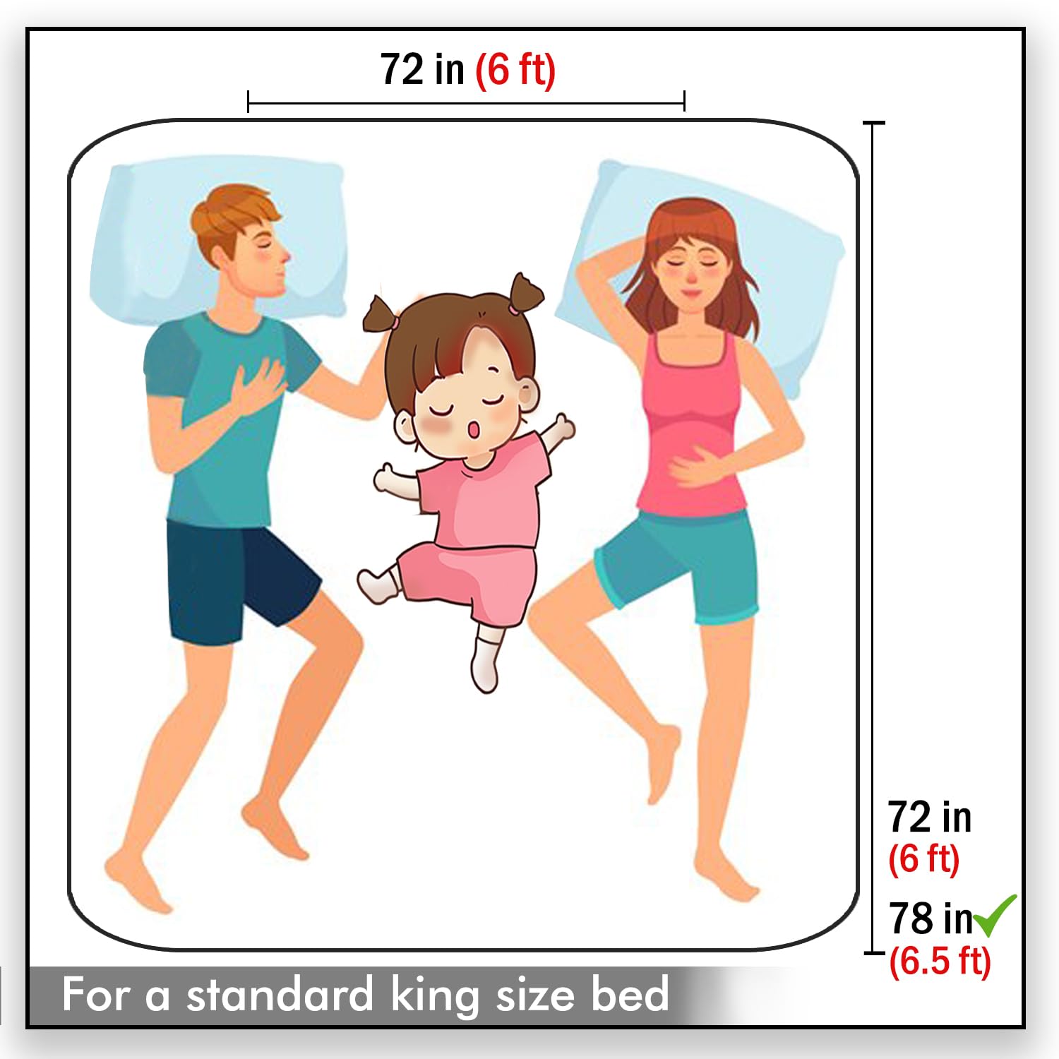 HOKIPO Brushed Microfiber 135 GSM Printed Elastic King Size Fitted Bedsheet, 78x72 inches with 2 Pillow Cover, Herringbone Azure Blue (IN-630-D15) - View 3 of 7