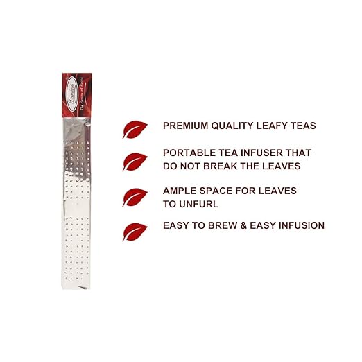 Premiers Assam Tea, Premium Black Tea, Single Origin Tea, Leaf Tea in Magic Tea Wands, 12 Wands, 30 Gms, Garden Fresh Tea, Full-Bodied, Robust and Malty Taste, Tea Stick Infuser in a White Box (FROM INDIA SAB) - View 4 of 7