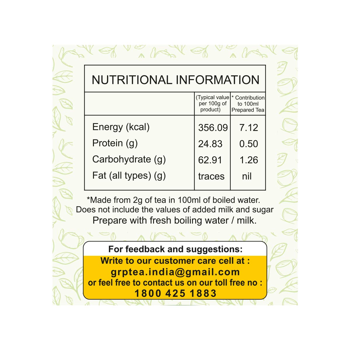 Tanza Tea Eleichi Tea Bags | Cardamom Flavoured Black Tea | 25 Tea Bag Envelopes (FROM INDIA SAB) - View 4 of 4