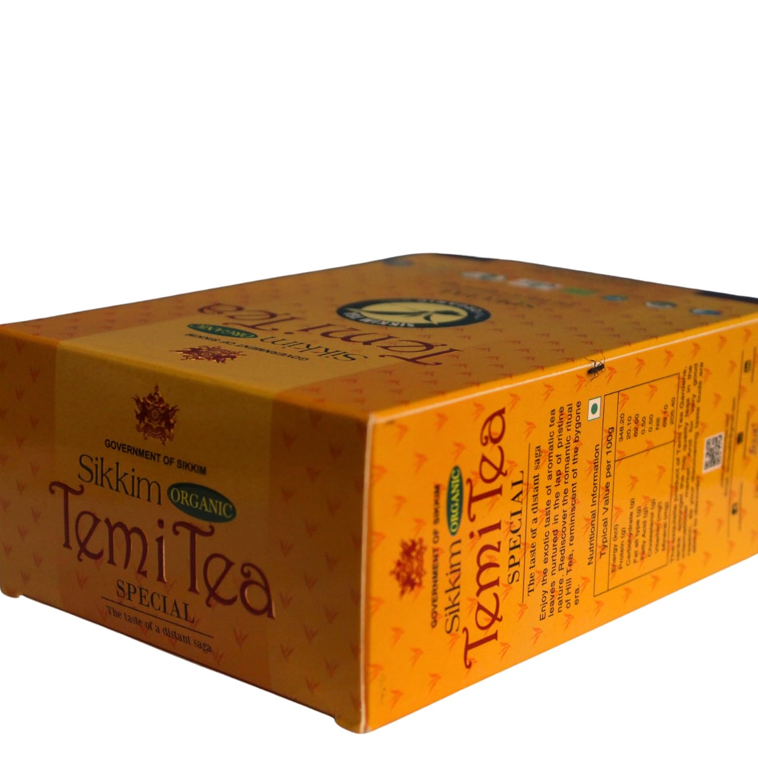 SIKKIM ORGANIC |TEMI TEA LEAF TEA| ORIGINAL PACKET | AUTHENTIC SPECIAL |USDA |IMO |ONECERT Certified|ORIGINAL TASTE AND FLAVOUR|125G|Pack of 2 (FROM INDIA SAB) - View 3 of 5