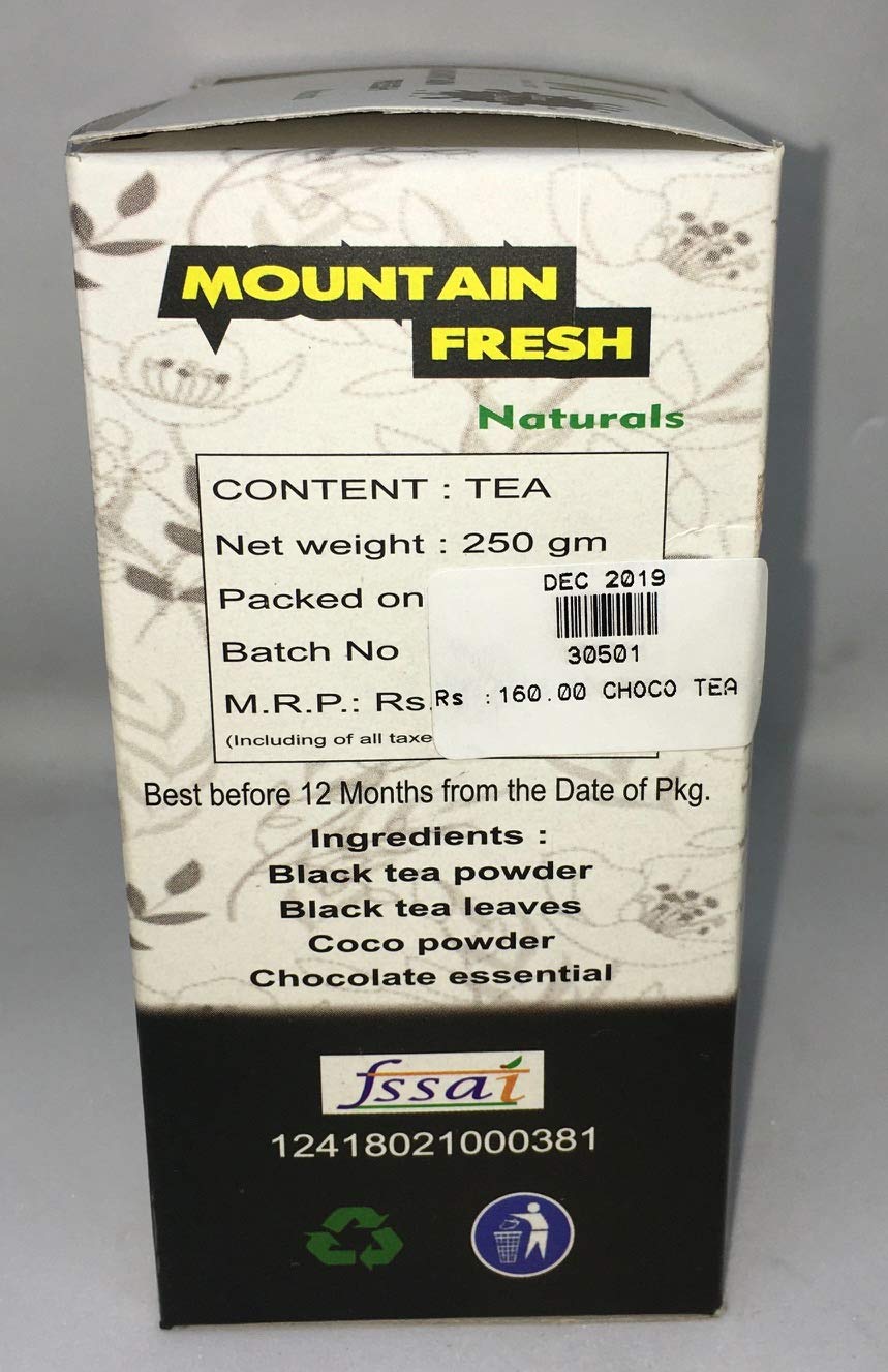 Divi Chocolates ® Chocolate Tea leaf powder 250 grams (FROM INDIA SAB) - View 2 of 6