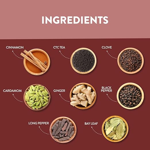 OT India Masala Chai Tin - Premium Mix of 7 Spices | Masala Spices Tea - Strong, Natural &amp; Aromatic Flavour Tea (170 gm x Pack of 2) (FROM INDIA SAB) - View 2 of 5