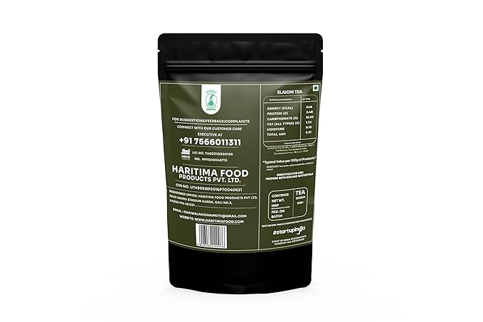 Haritima Chaiwala Ki Chaipatti Elaichi Flavoured Tea Powder | Premium Assam Tea | Refreshing flavor &amp; Aroma Of Real Elachi | Chai Lovers | Goodness Of Cardamom | Black Tea | 500g (FROM INDIA SAB) - View 5 of 6